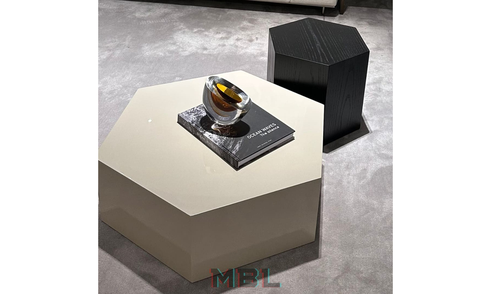 Журнальный столик Minotti 720х624х230/400х346х340