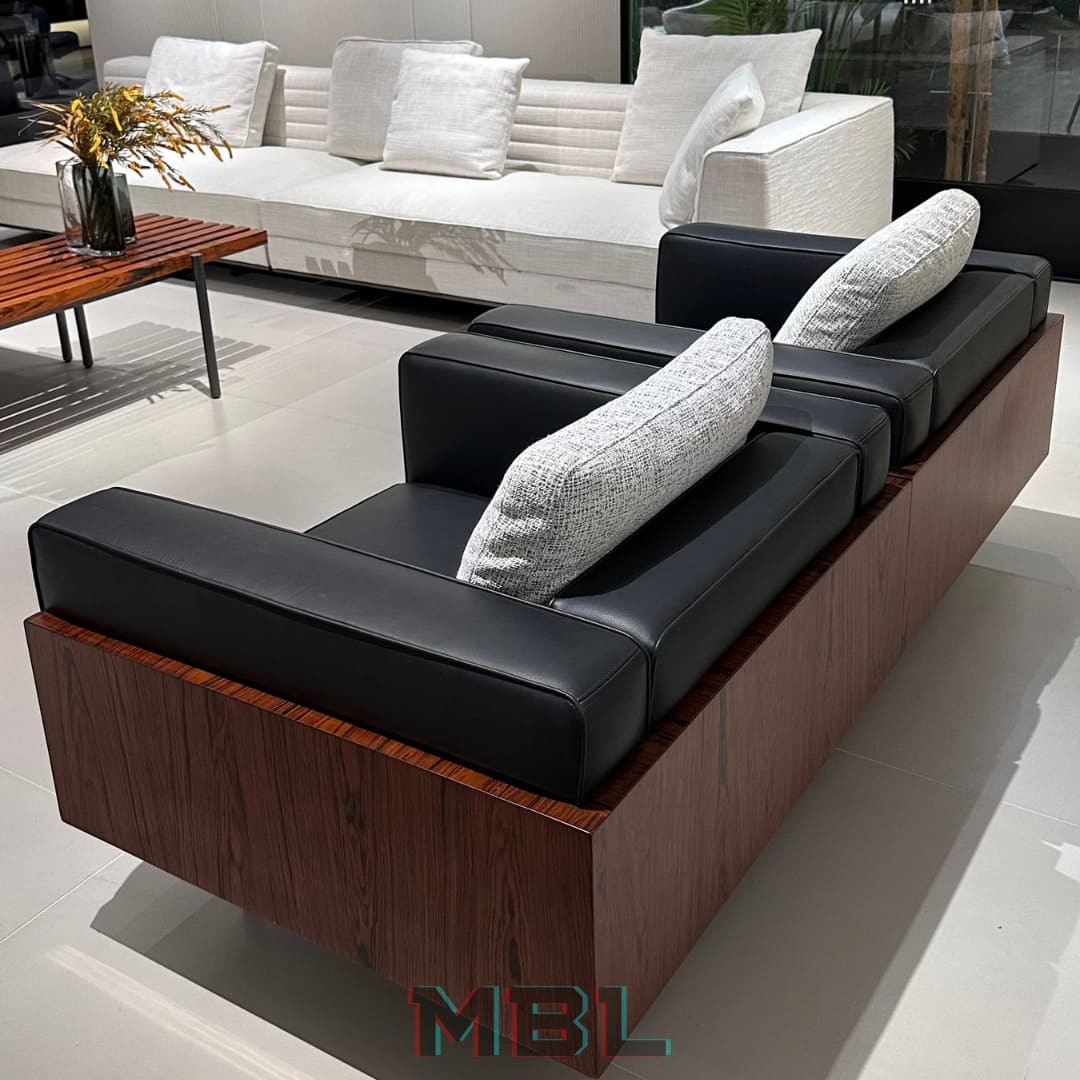 Кресло Minotti 950х860х630 в интерьере