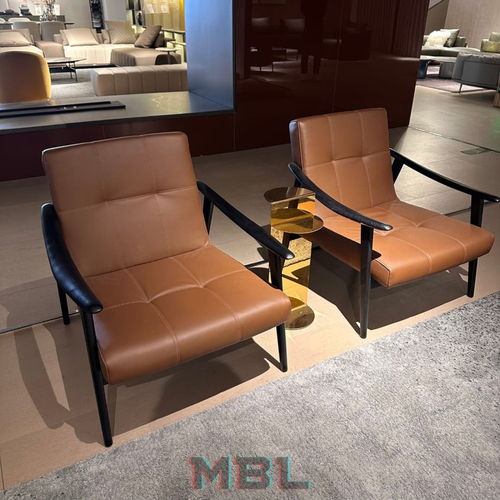 Кресло Minotti 820х930х760, кожа