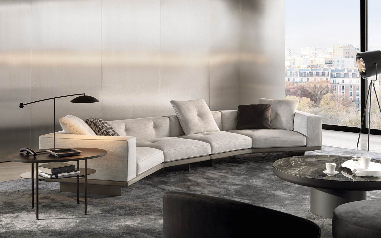 Диван Minotti Dylan в интерьере