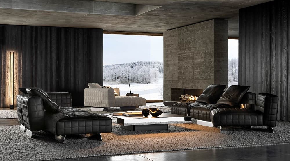 Диван Minotti Twiggy в интерьере