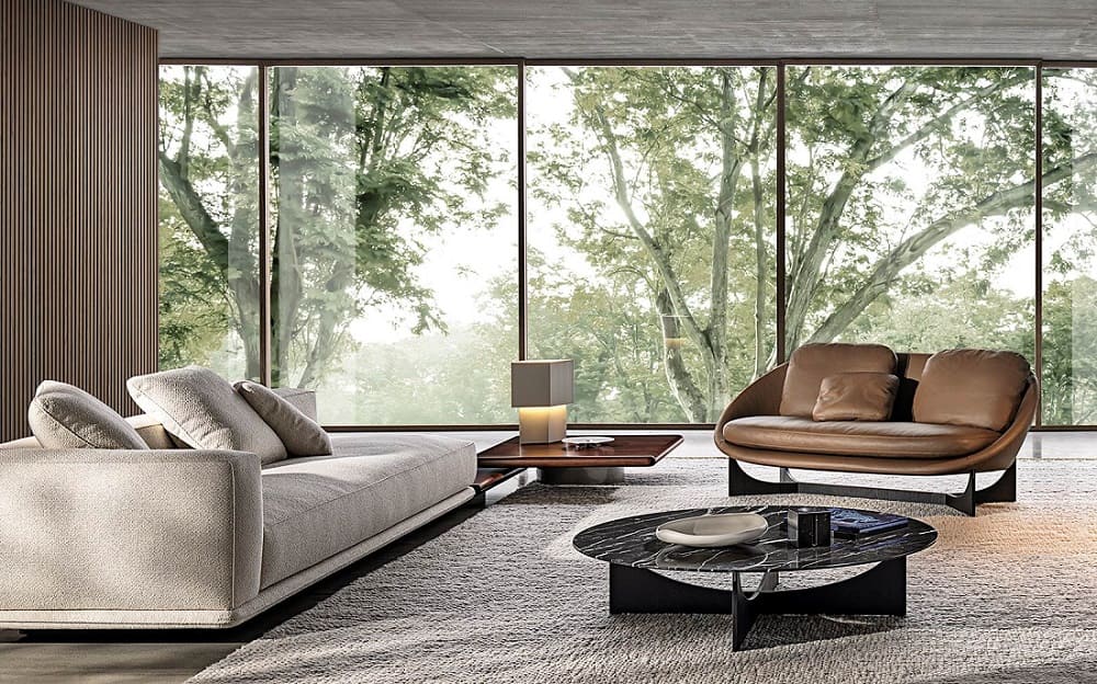 Диван Minotti Lido в интерьере