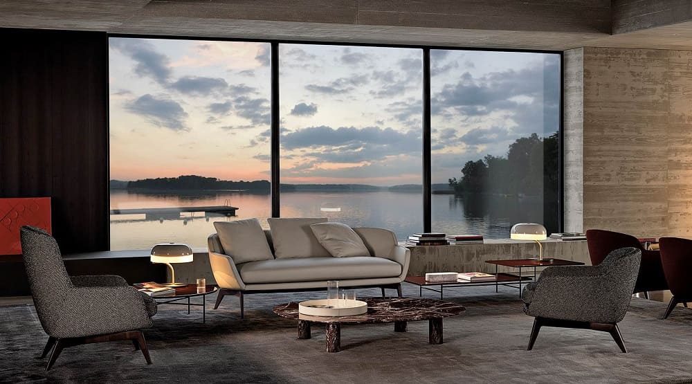 Диван Minotti Belt в интерьере