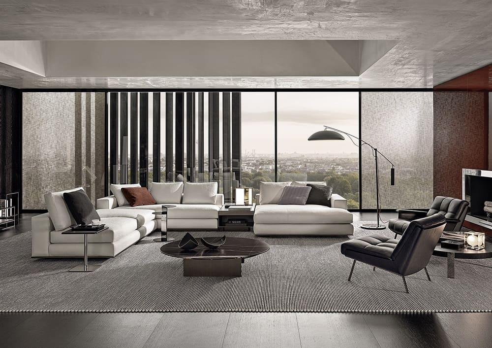 Диван Minotti Hamilton в интерьере