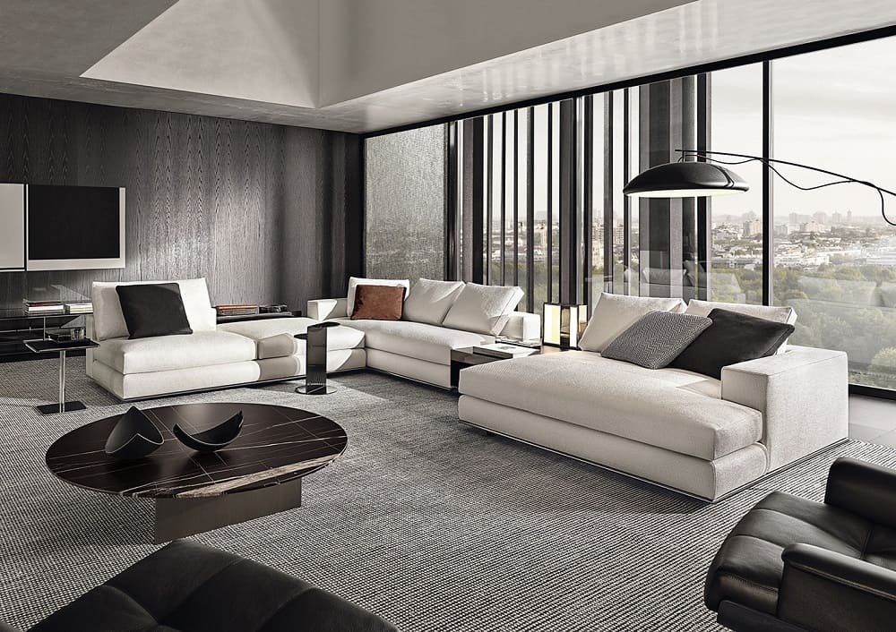 Диван Minotti Hamilton в интерьере