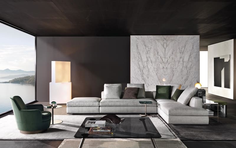 Диван Minotti Powell в интерьере
