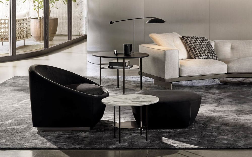 Кресло Minotti Capri Base в интерьере