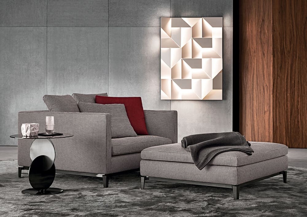 Кресло Minotti Andersen Lovechair в интерьере