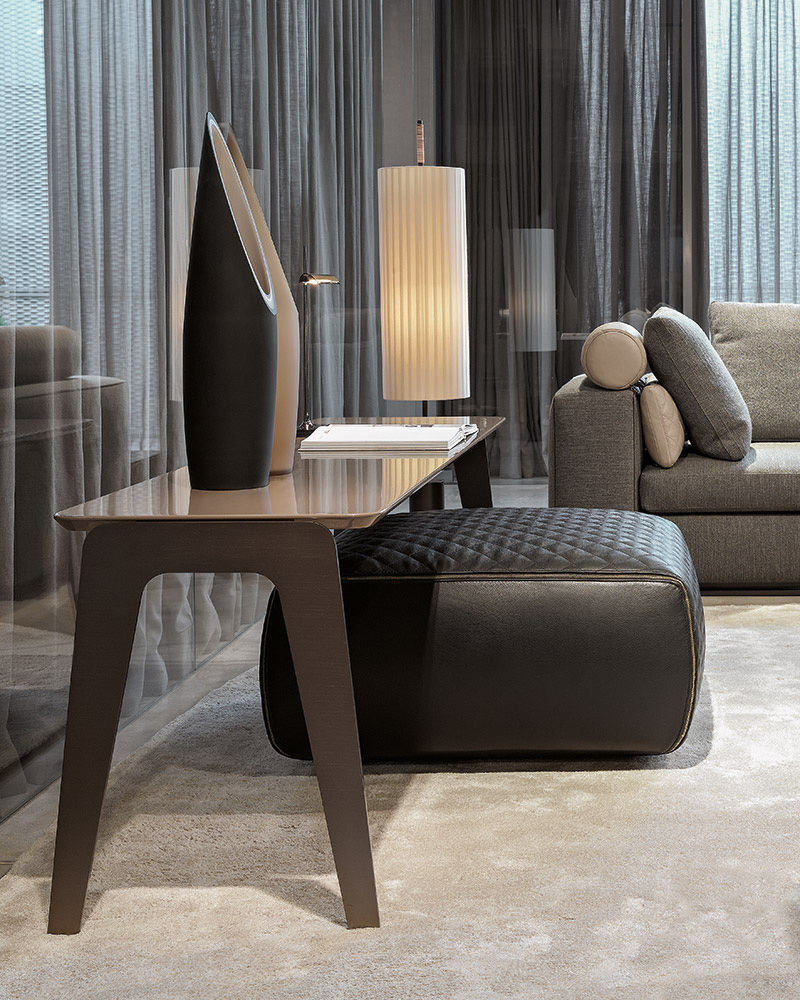 Пуф Minotti Ashley в интерьере