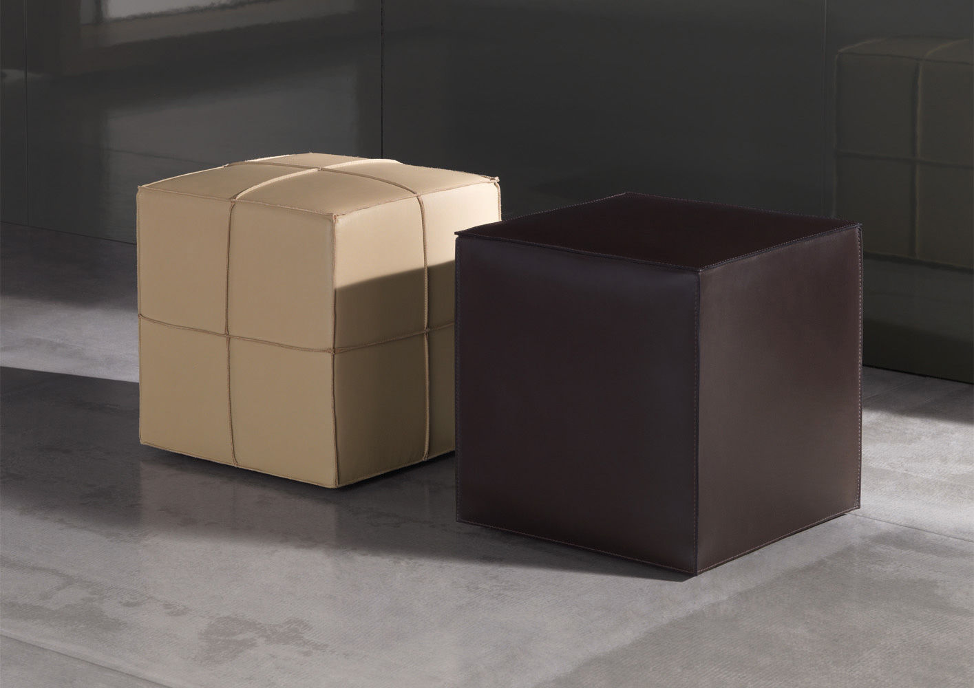 Пуф Minotti Villon в интерьере