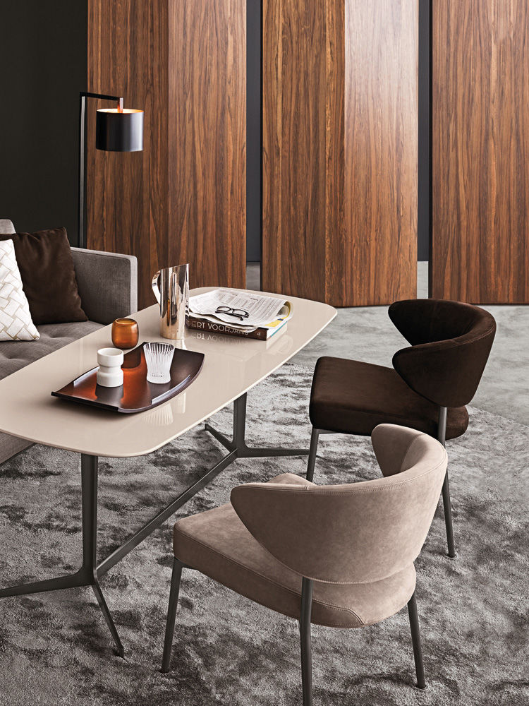Стул Minotti Mills Low в интерьере