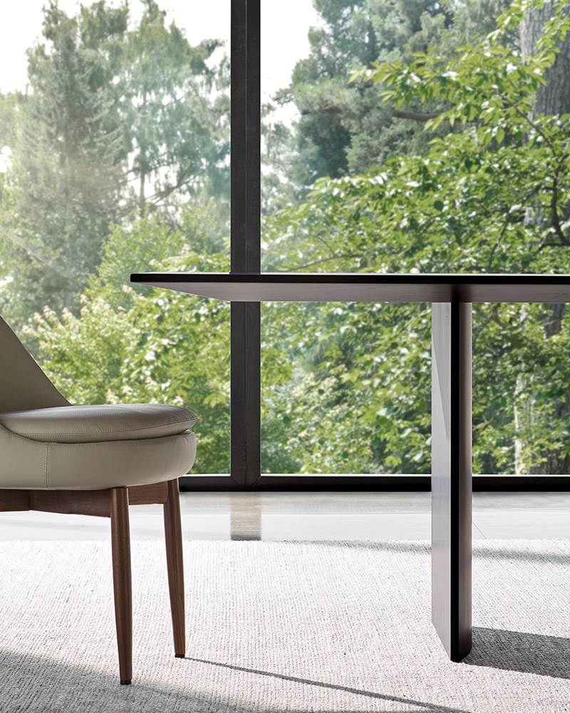 Обеденный стол Minotti Linha Fina в интерьере