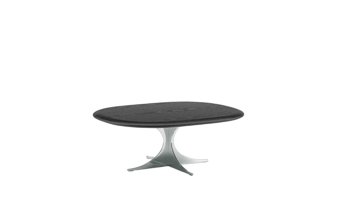 Журнальный столик Minotti Anish Wood в интерьере