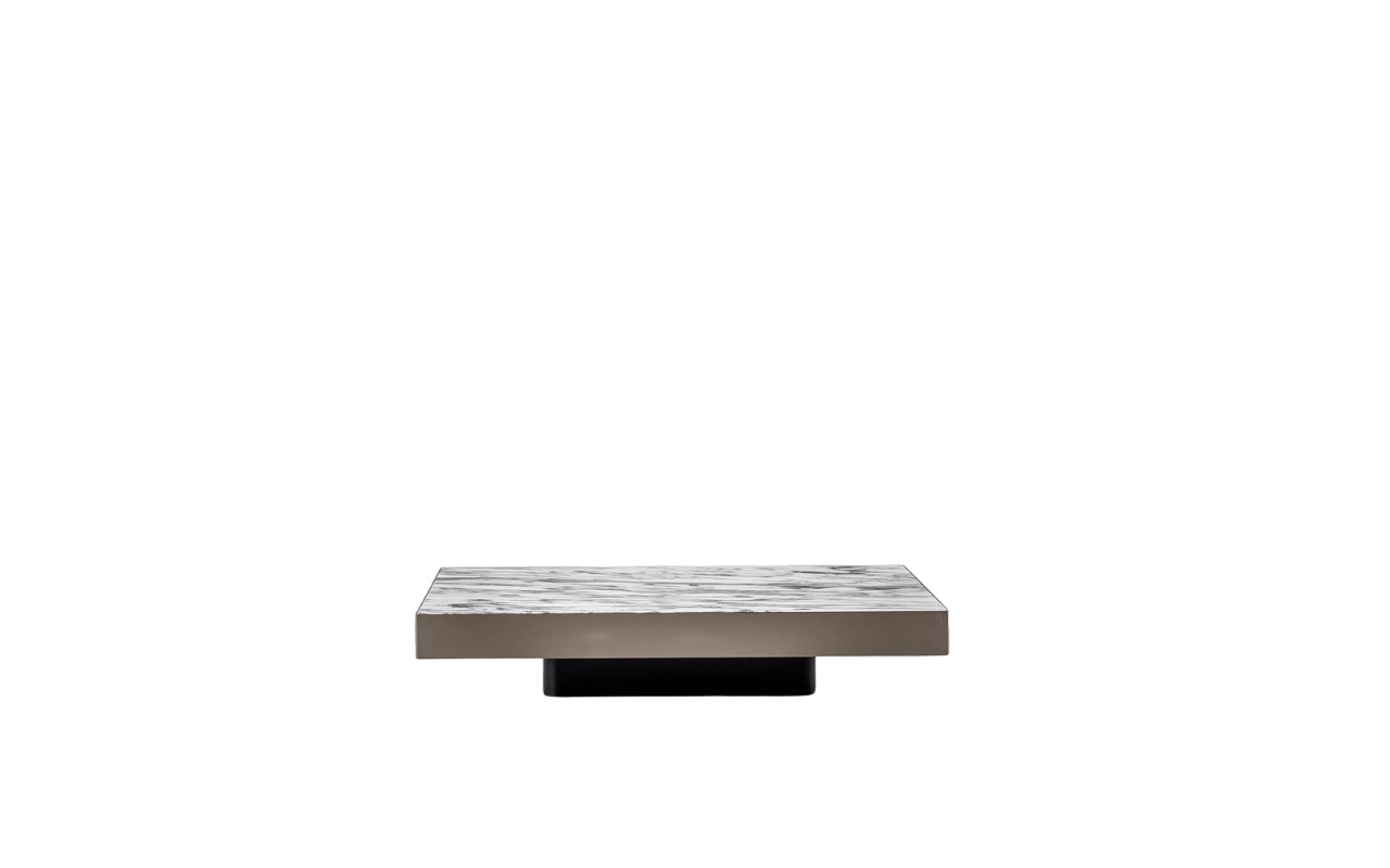 Журнальный столик Minotti Solid Steel в интерьере