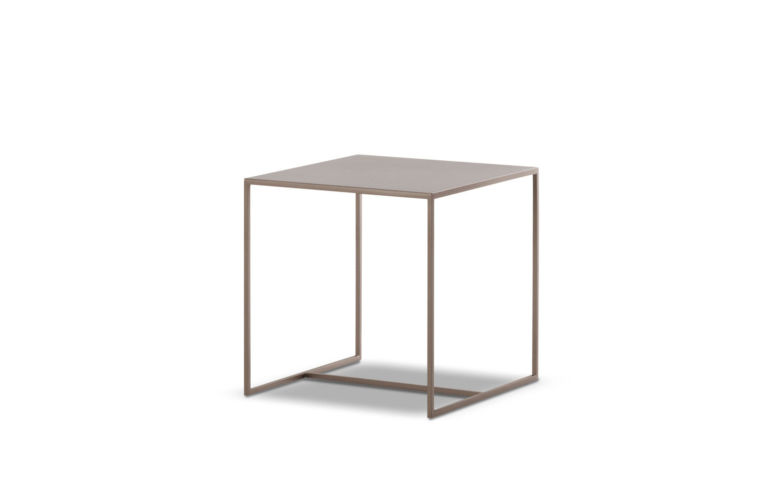 Угловой столик Minotti Duchamp Bronze в интерьере