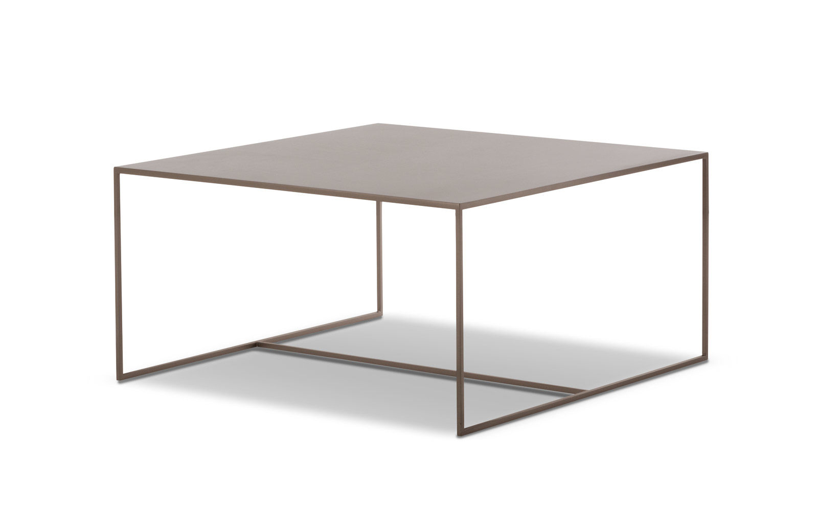 Угловой столик Minotti Duchamp Bronze в интерьере