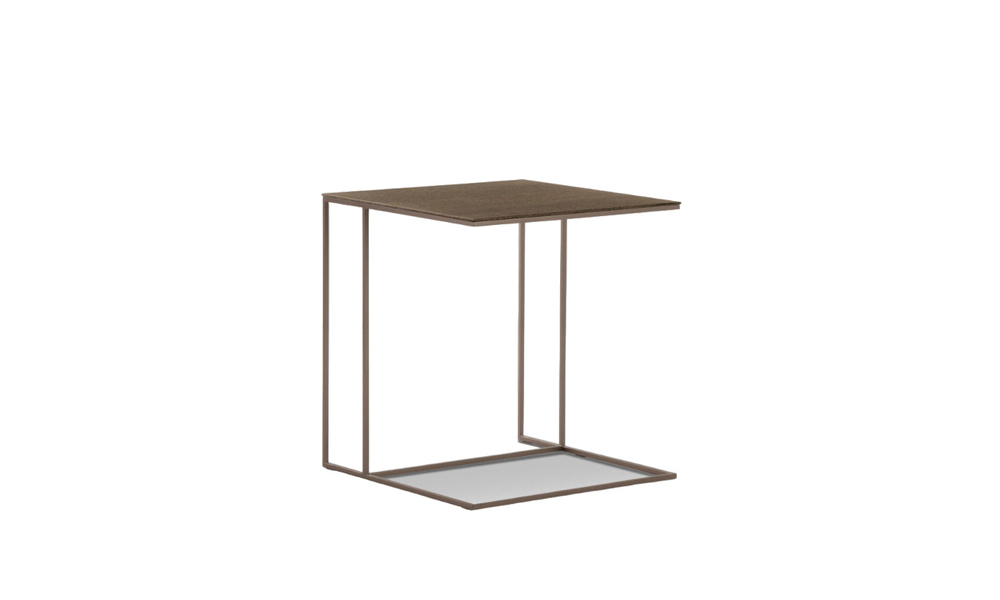 Угловой столик Minotti Leger Bronze