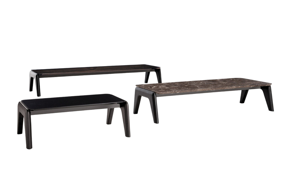 Угловой столик Minotti Kirk Wood