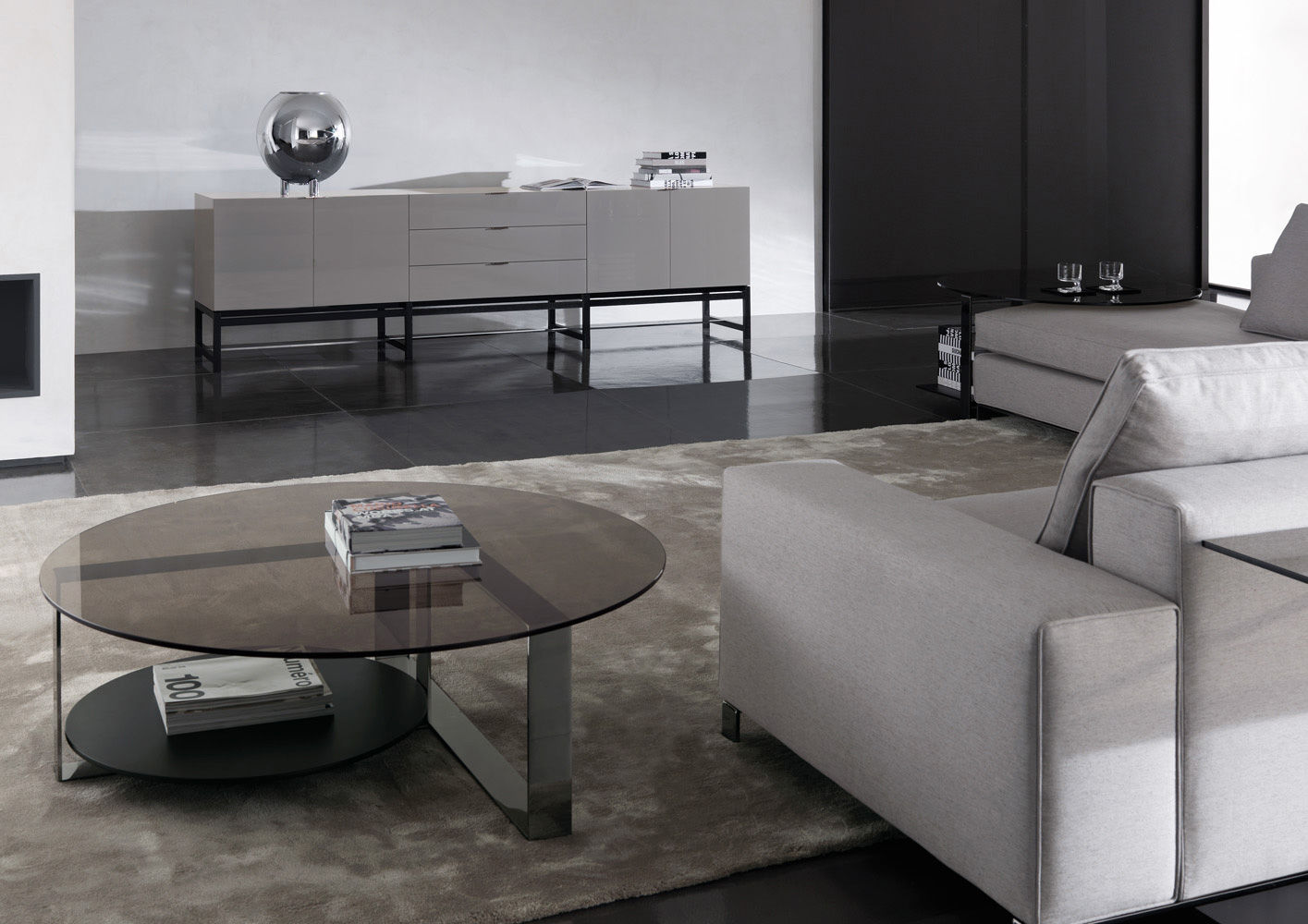 Буфет Minotti Harvey в интерьере
