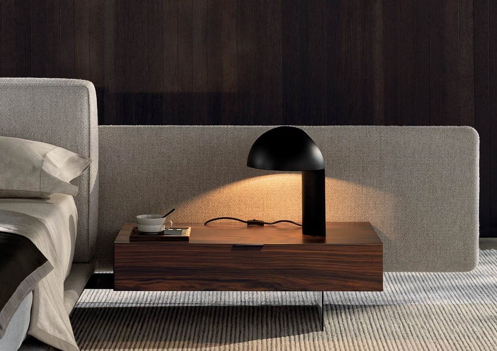 Кровать Minotti Horizonte в интерьере