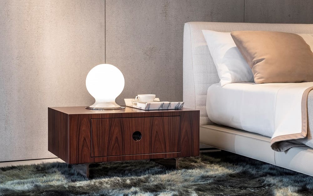 Прикроватная тумба Minotti Brasilia в интерьере