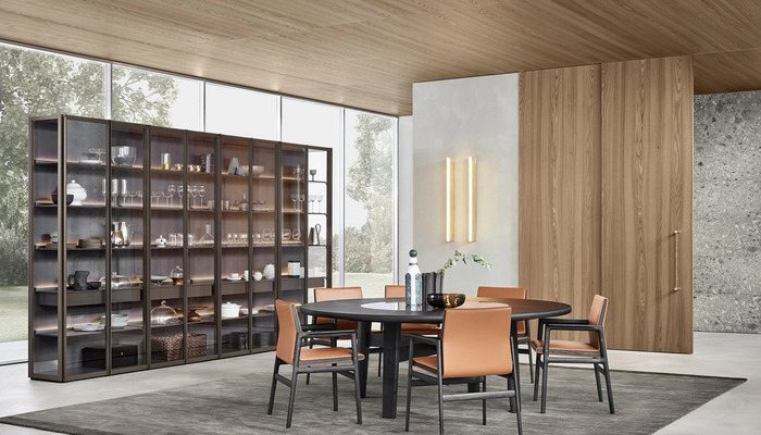 Стеллаж Poliform Wall System в интерьере