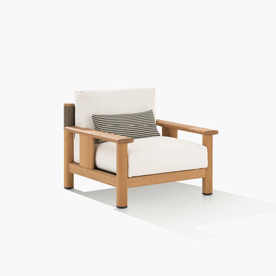Уличное кресло Poliform Ketch в интерьере