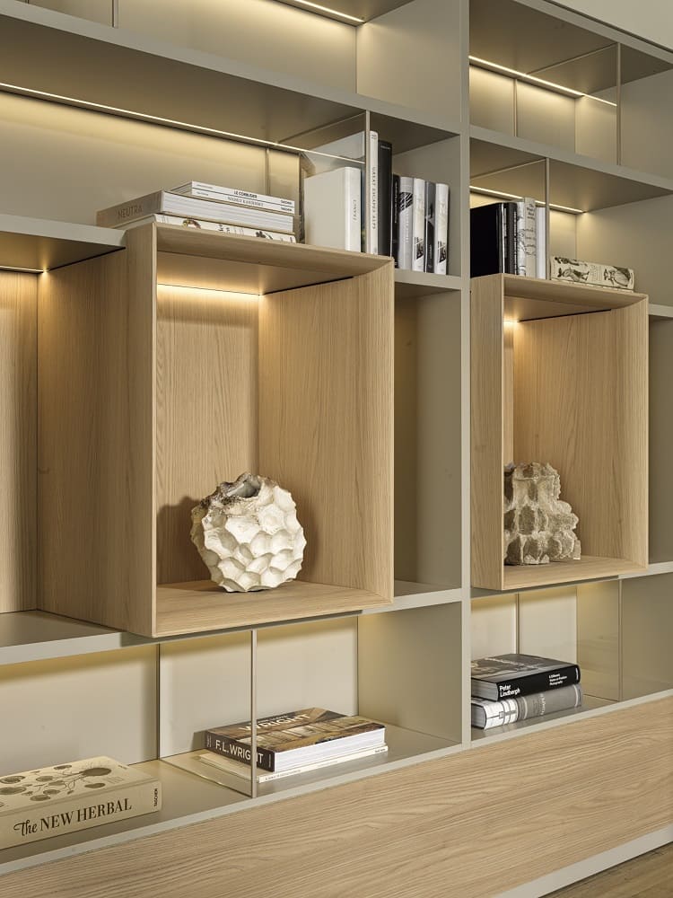 Стеллаж Molteni 505 UP System в интерьере