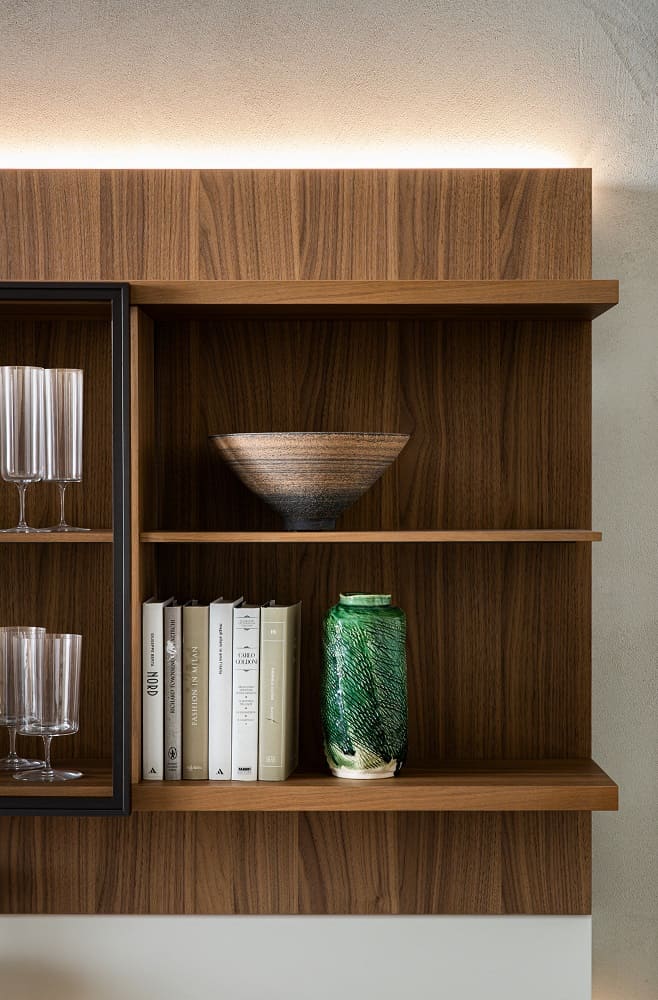 Стеллаж Molteni Grid в интерьере
