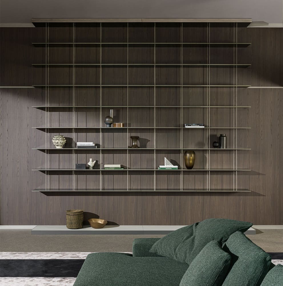 Стеллаж Molteni Graduate в интерьере