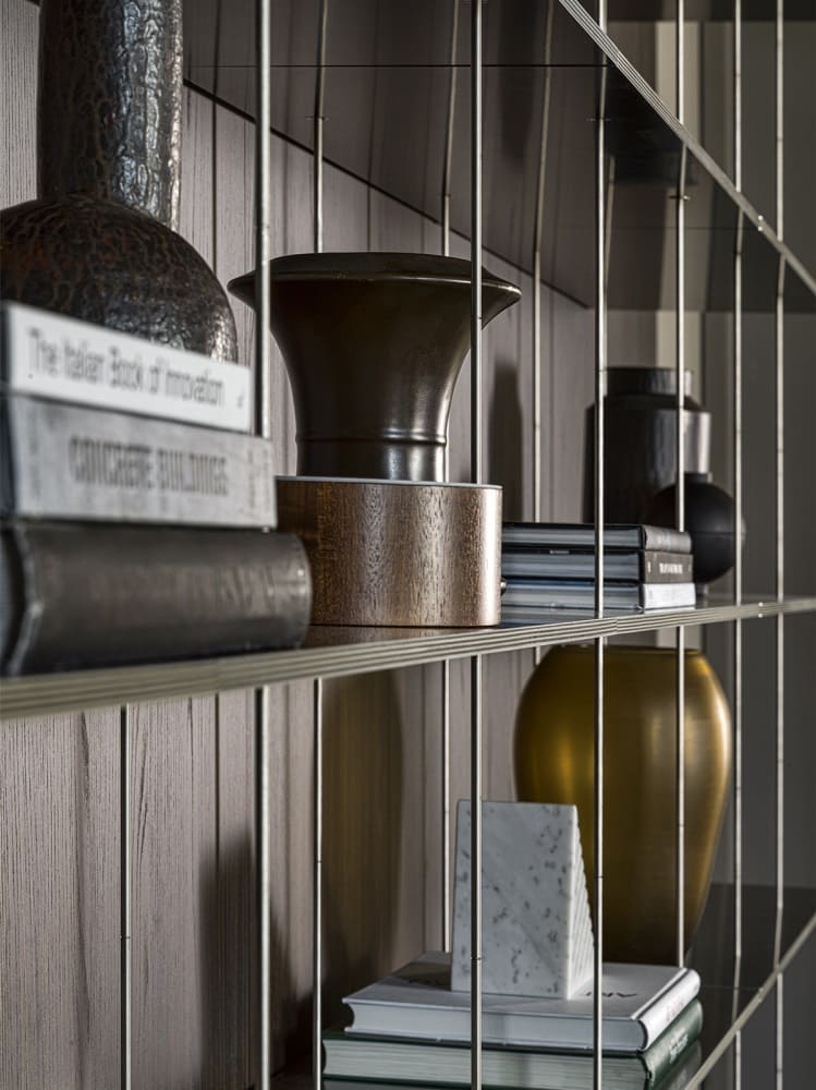 Стеллаж Molteni Graduate в интерьере