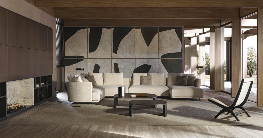 Диван Molteni Cleo в интерьере