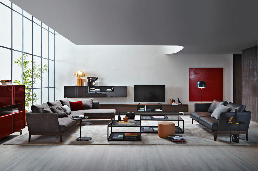 Диван Molteni Chelsea в интерьере