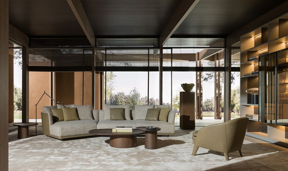 Кресло Molteni Sutton в интерьере