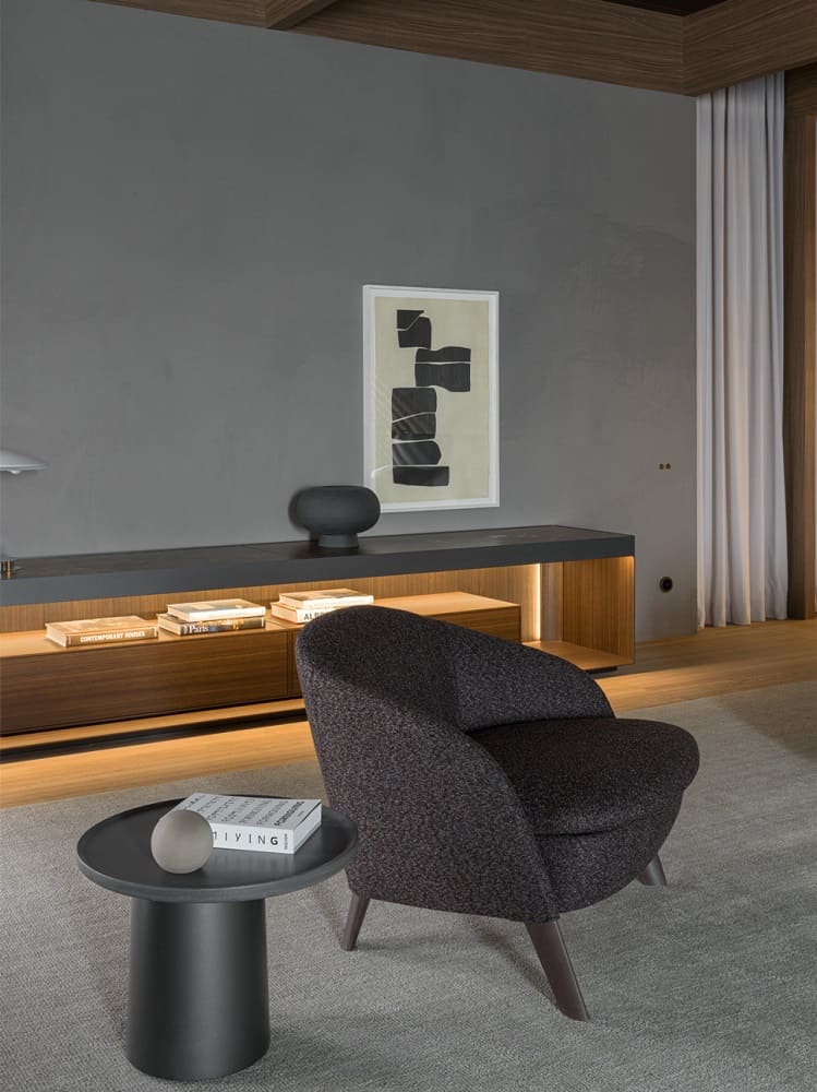 Кресло Molteni Sutton в интерьере