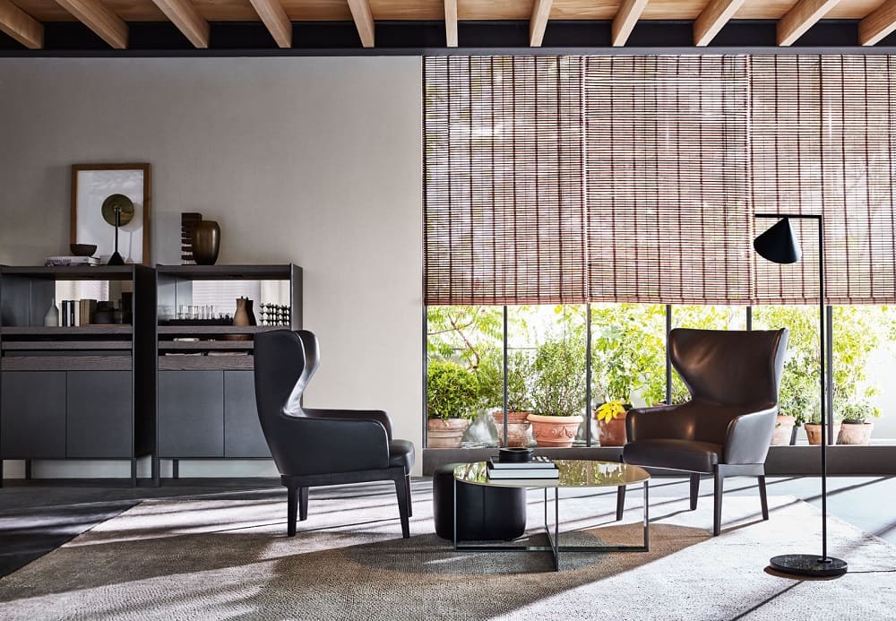 Кресло Molteni Chelsea 1 в интерьере