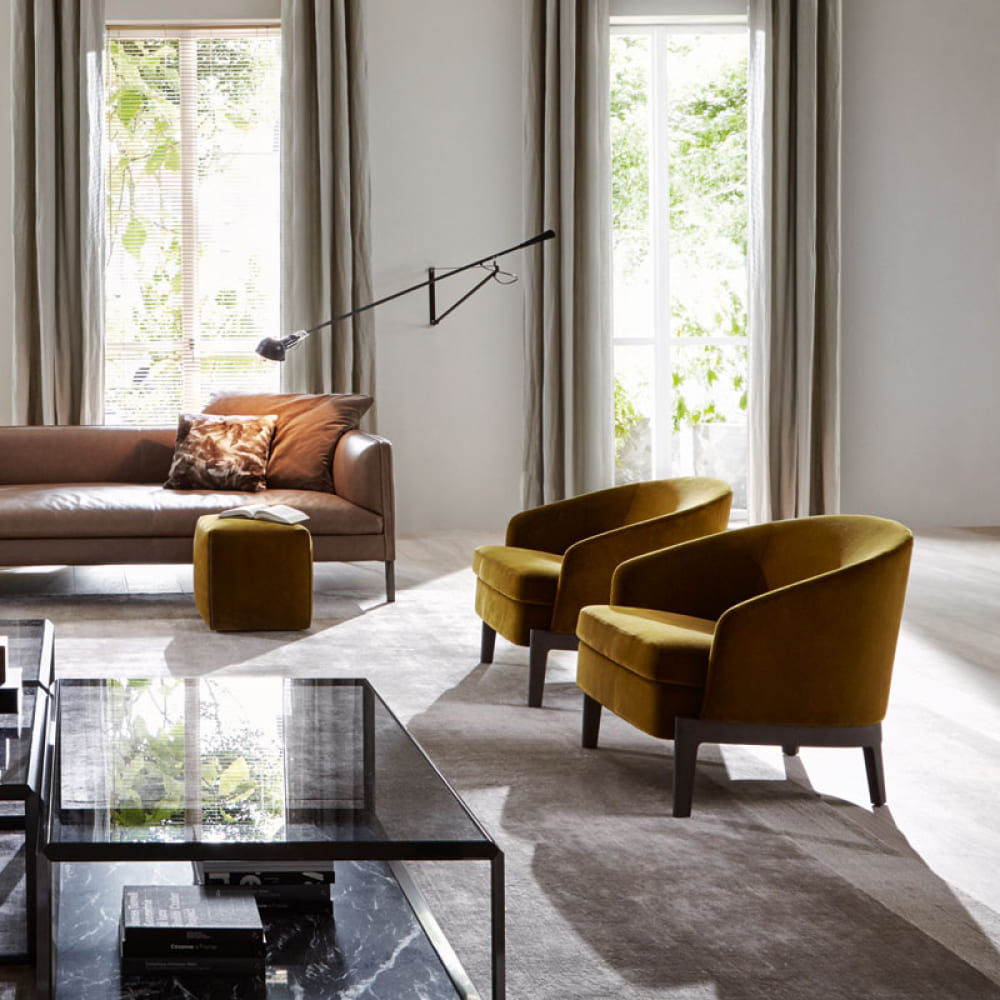 Кресло Molteni Chelsea 2 в интерьере