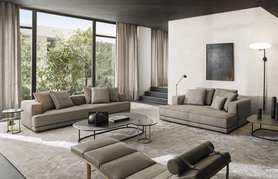 Угловой столик Molteni Aster в интерьере