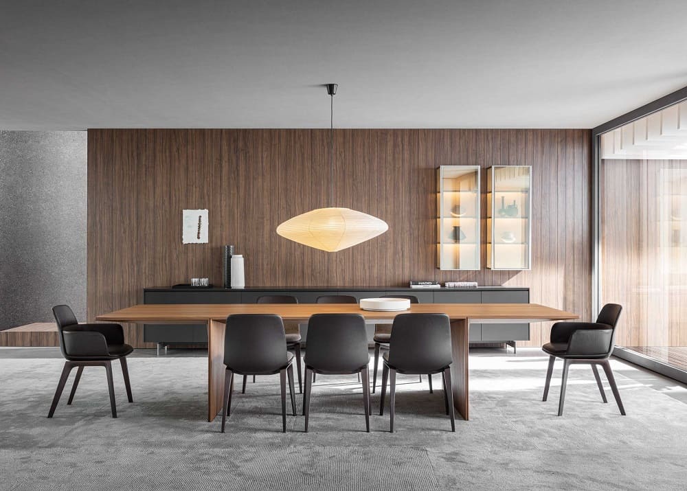 Обеденный стол Molteni Ava в интерьере
