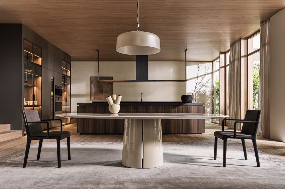 Обеденный стол Molteni Mateo в интерьере