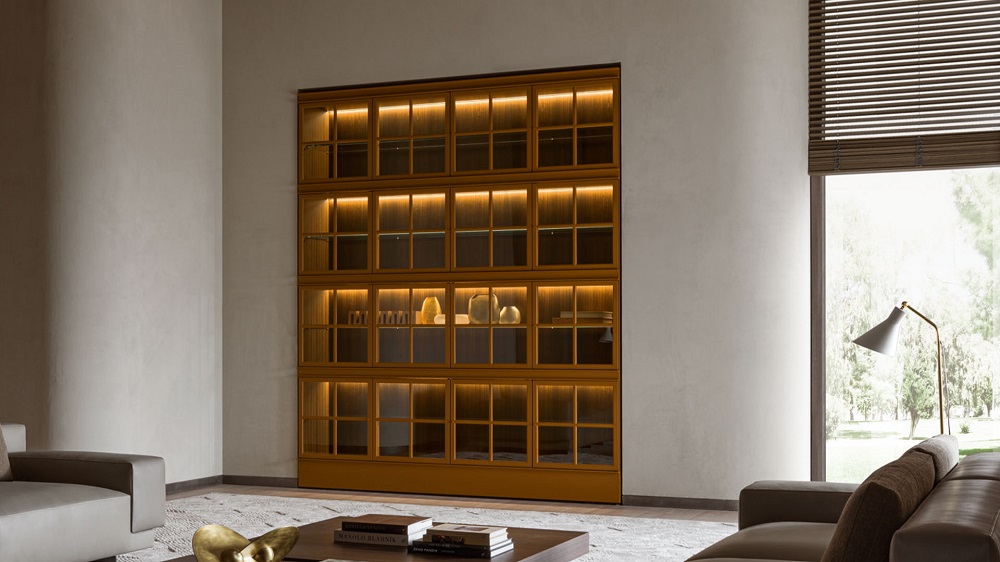 Стеллаж Molteni Piroscafo в интерьере