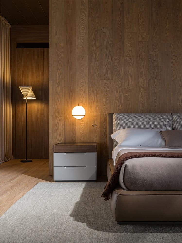 Прикроватная тумба Molteni 7070 в интерьере