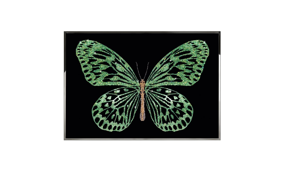 Картина Visionnaire Green Butterfly