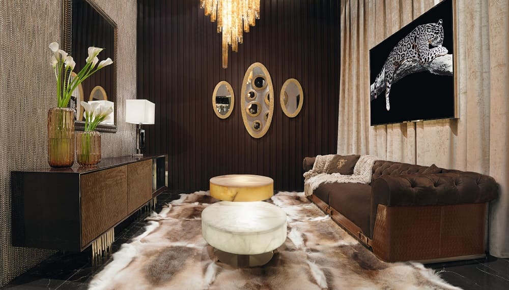 Картина Visionnaire Leopardo в интерьере