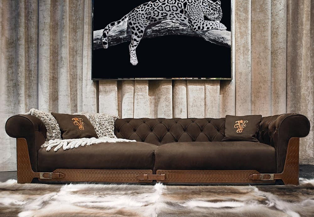 Картина Visionnaire Leopardo в интерьере