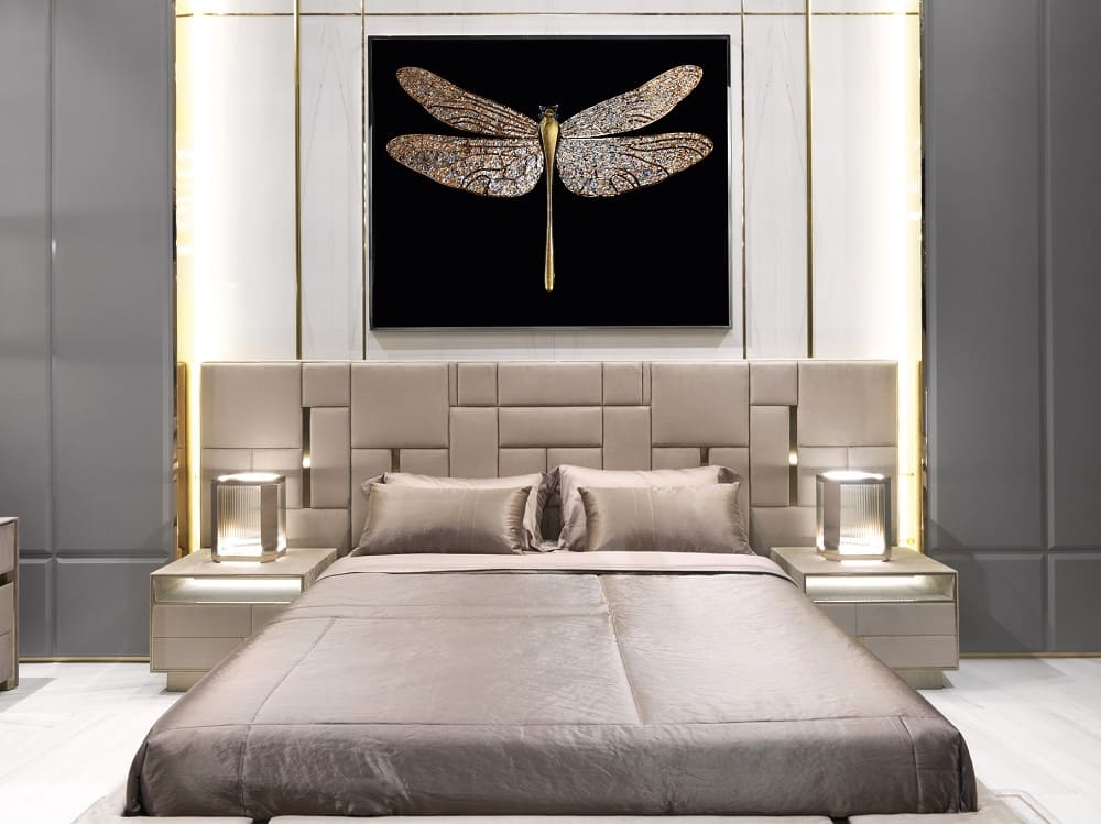 Картина Visionnaire Libellula в интерьере