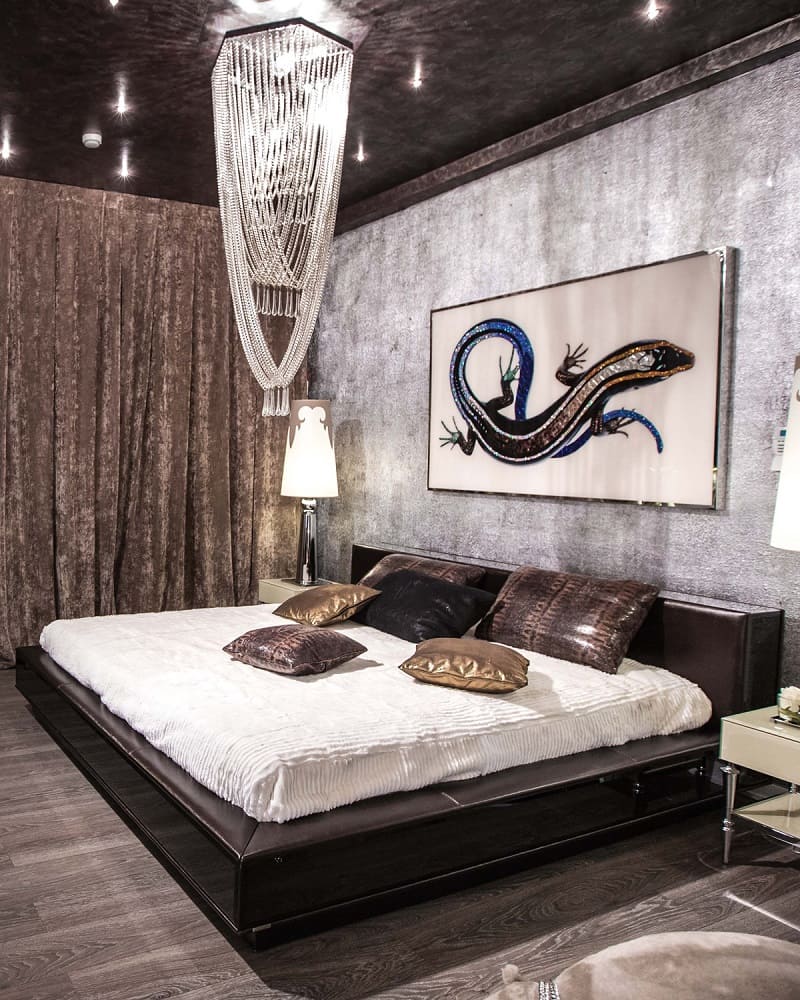 Картина Visionnaire Lucertola в интерьере