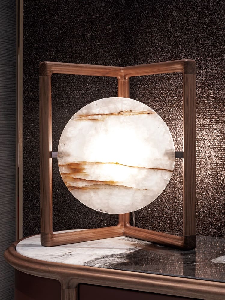 Настольная лампа Visionnaire Moon-Eye в интерьере