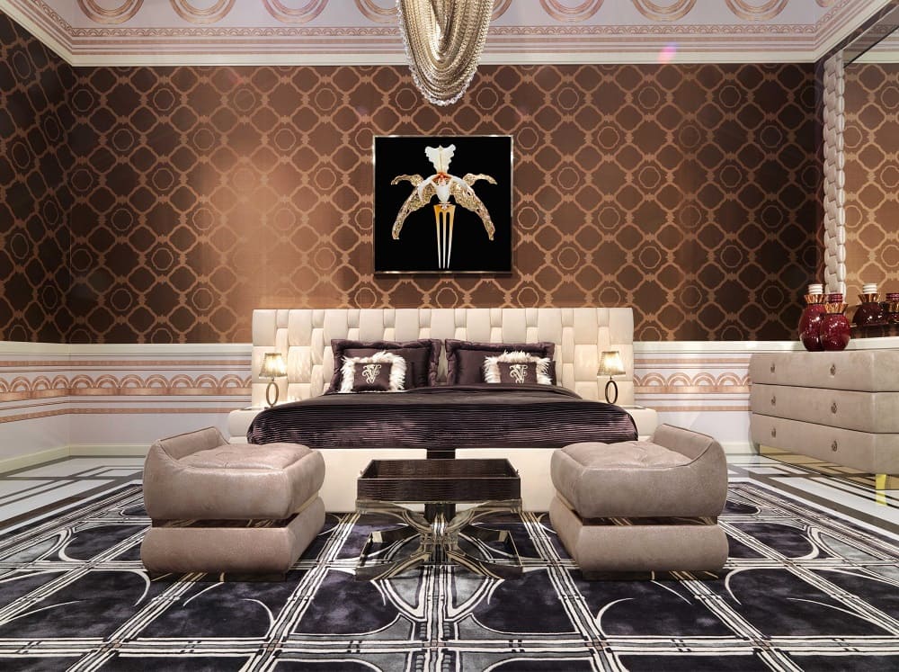 Картина Visionnaire Orchidea Lalique в интерьере