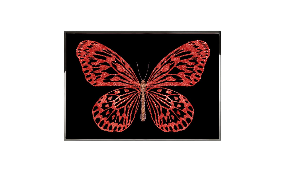 Картина Visionnaire Red Butterfly